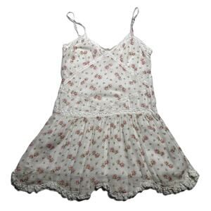 Ralph Lauren Denim & Supply Adorable Rose Little Sundress Cotton Size L